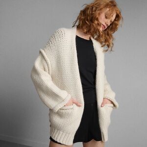 Lunya Wool Whipstitch Cardigan